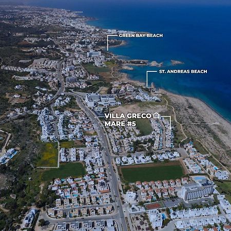 Villa Greco Mare #5 Protaras Exteriör bild